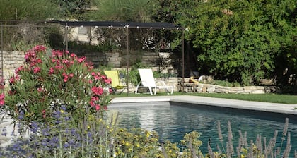 Au cĆur du grand Luberon, gĂźte indĂ©pendant, belle piscine, calme