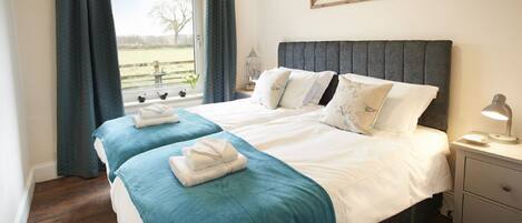 4 bedrooms, iron/ironing board, travel crib, WiFi