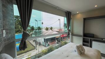 Quarto casal, vista para o mar | Vista para a cidade