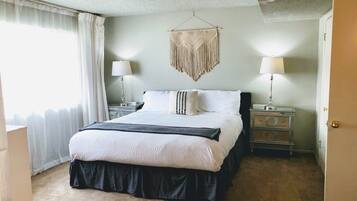 2 chambres, fer et planche Ă repasser, Wi-Fi, draps fournis