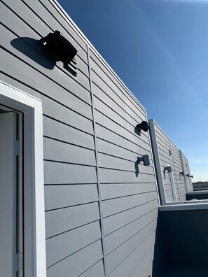 Exterior - 4 lev contemporary smart townhome, walking distance to NRG Stadium & Med Dist.  (Houston)