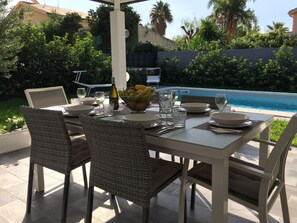 Opções para refeição ao ar livre