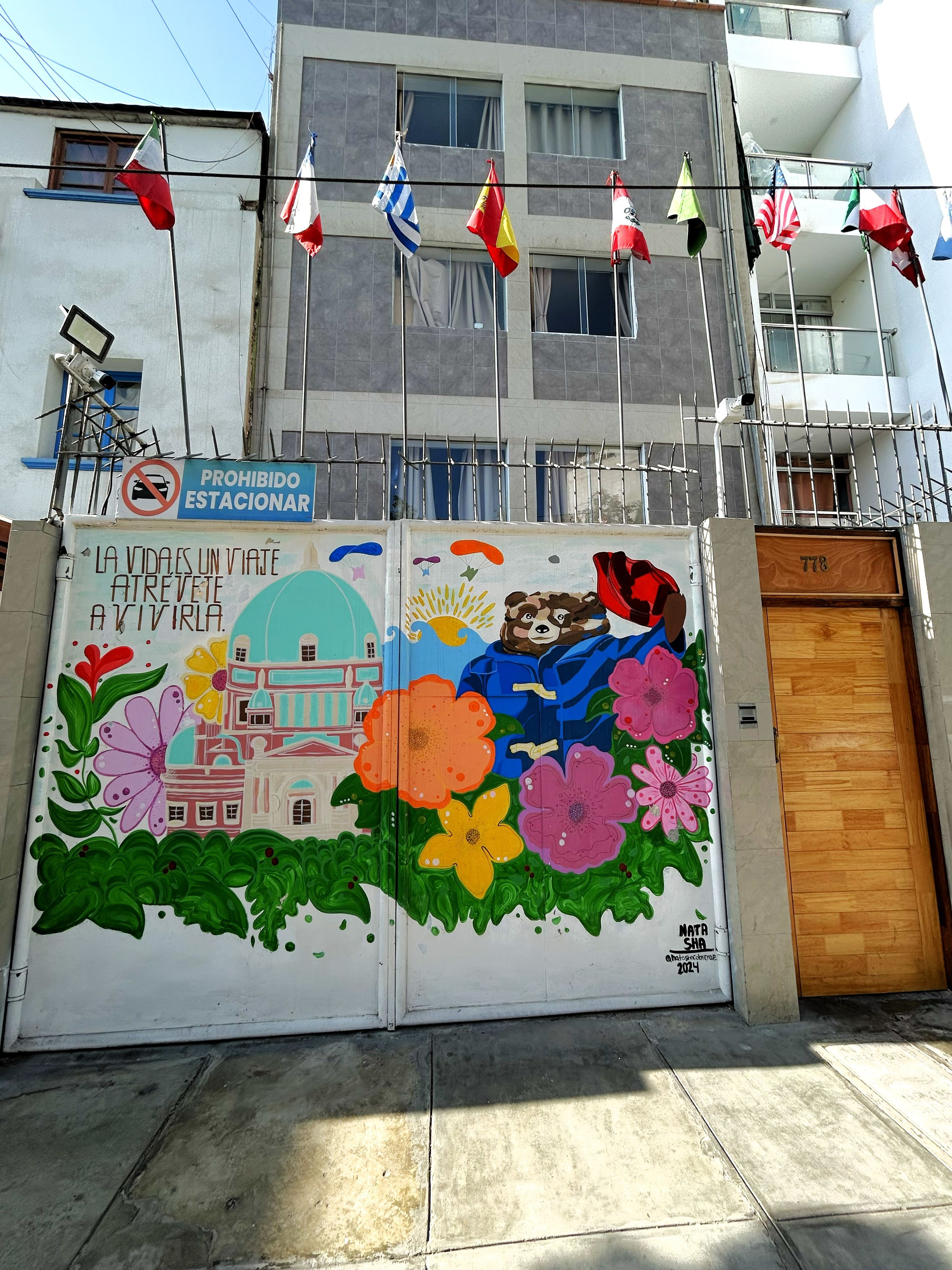 Fachada da propriedade