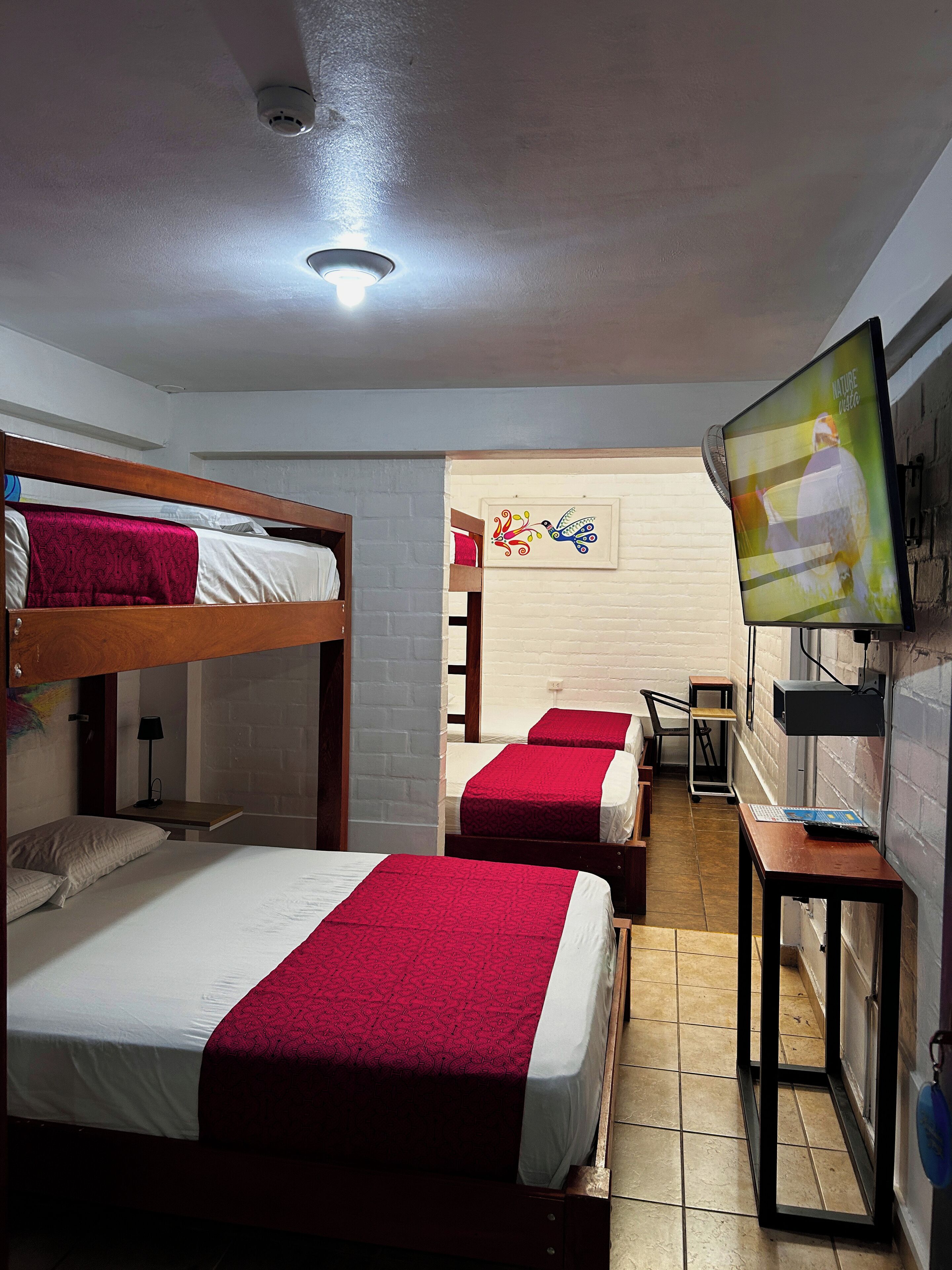 Family Room | Blackout drapes, iron/ironing board, free WiFi, bed sheets