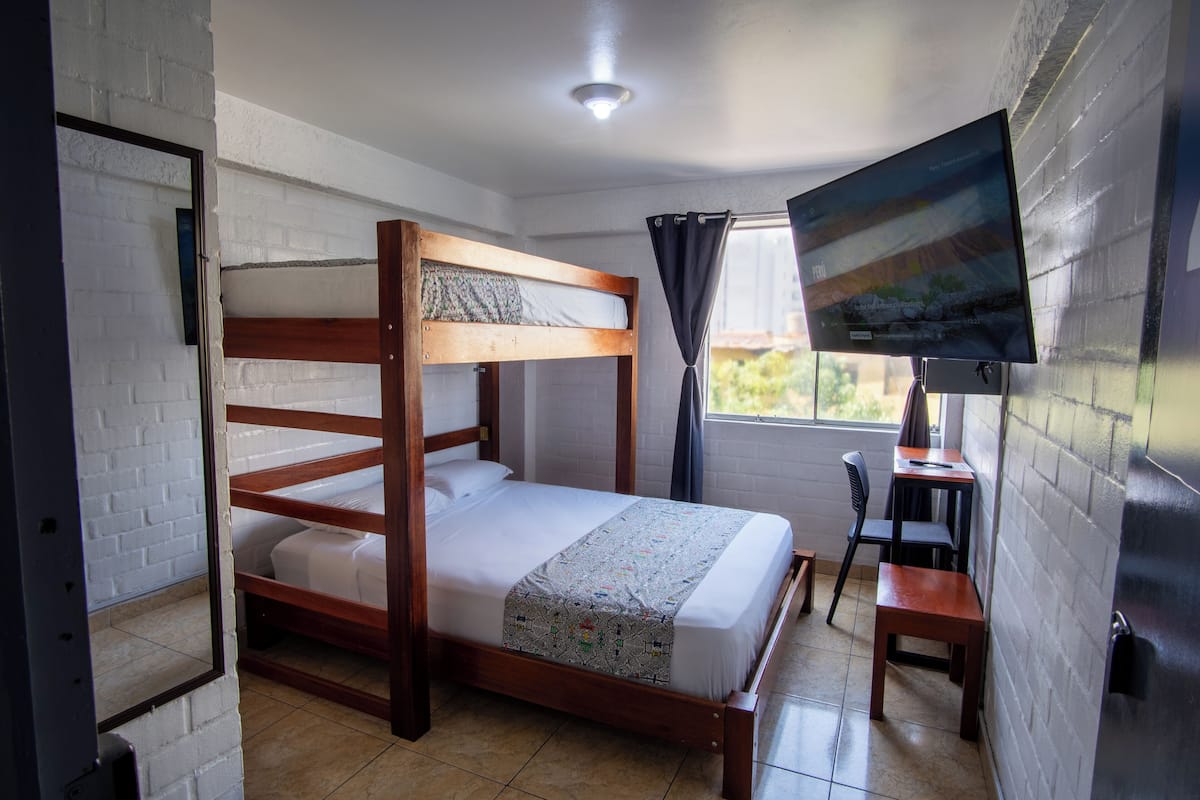 Double Room | 1 bedroom, blackout drapes, iron/ironing board, free WiFi