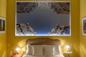 Habitación doble | Sábanas italianas Frette y ropa de cama de alta calidad