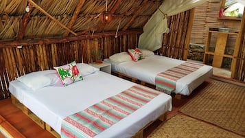 Cabana superior | Individualmente decorados, roupa de cama