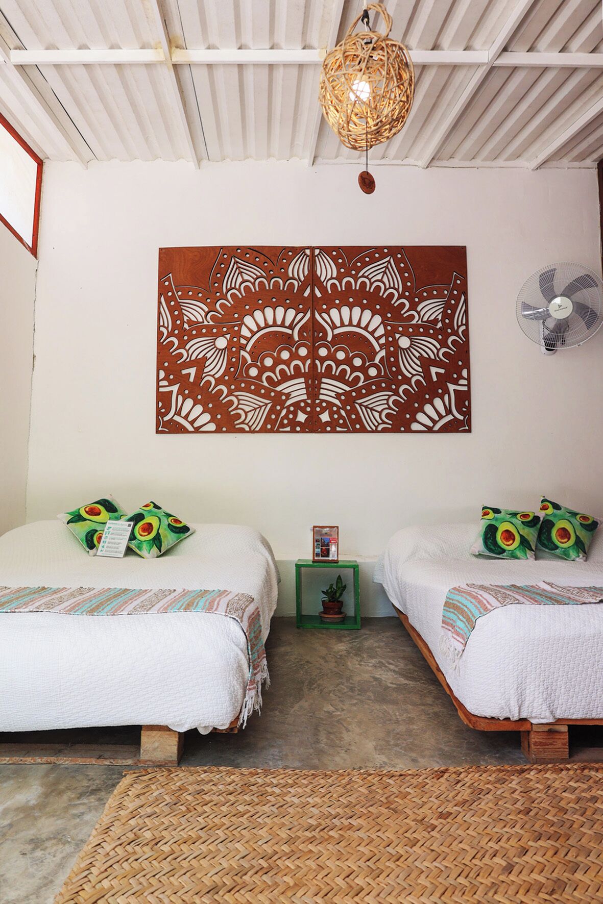 Phòng đôi cơ bản, 2 giường đôi | Trang trí khác biệt, bộ trải giường 