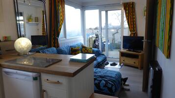 Smart TV, DVD player, video library