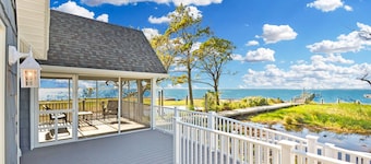 Trembling Bay | Waterfront Cottage, Private Pier, Screened Porch, Panoramic Views, Pet Friendly