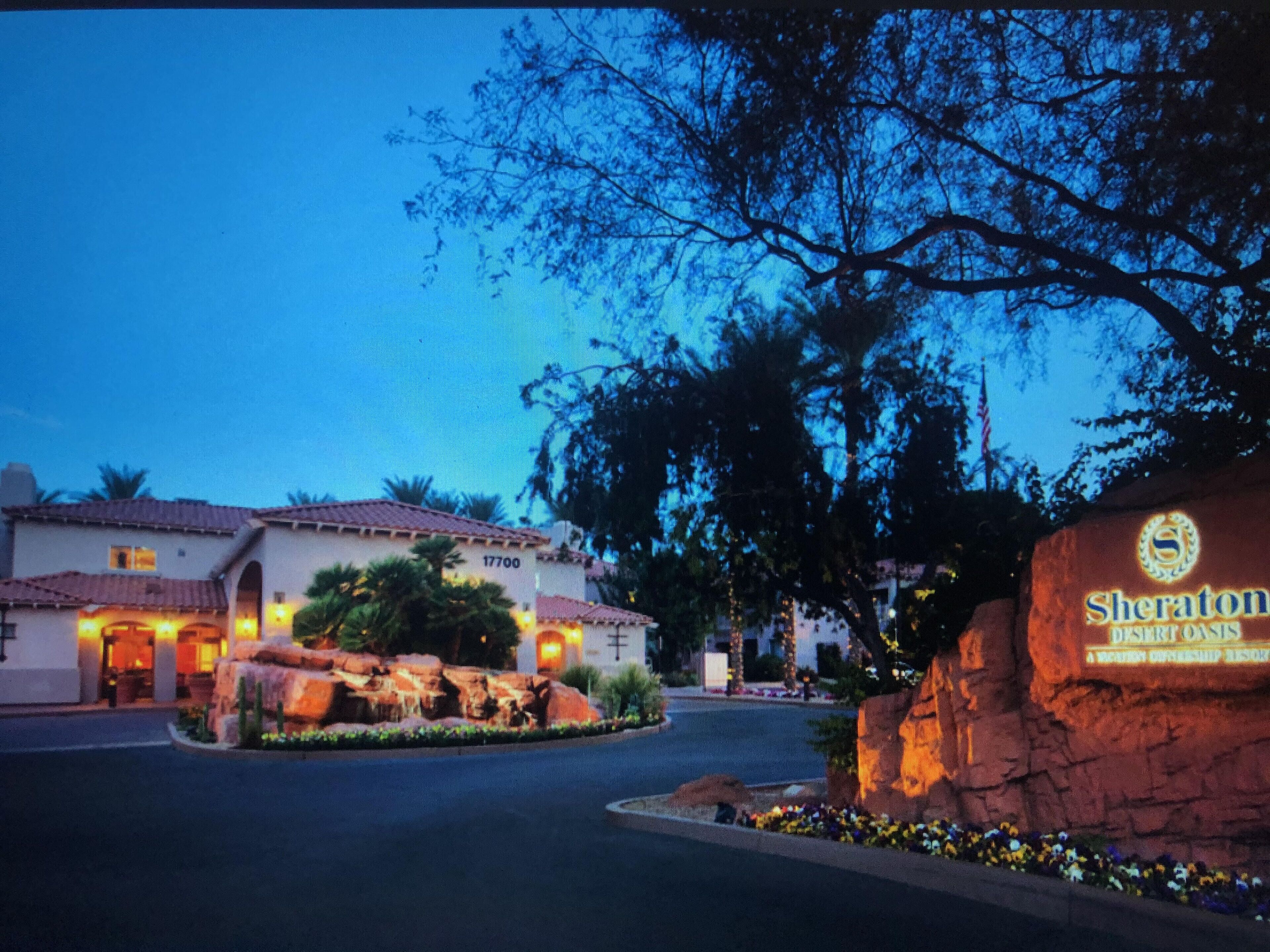 Walk to Phoenix Open from Resort Villa with free parking onsite!