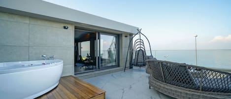 Doppia luna di miele (Penthouse) | Vasca idromassaggio privata