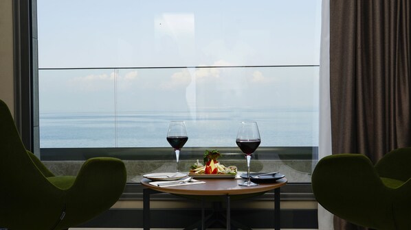 Panoramic Double Room (Penthouse) | In-room safe, blackout drapes, soundproofing, iron/ironing board