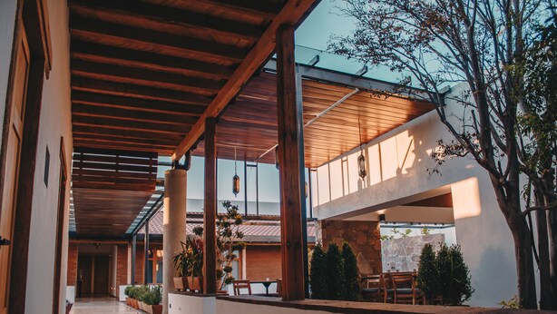 Interior entrance - Hotel Casa Iturbe (Zitácuaro)