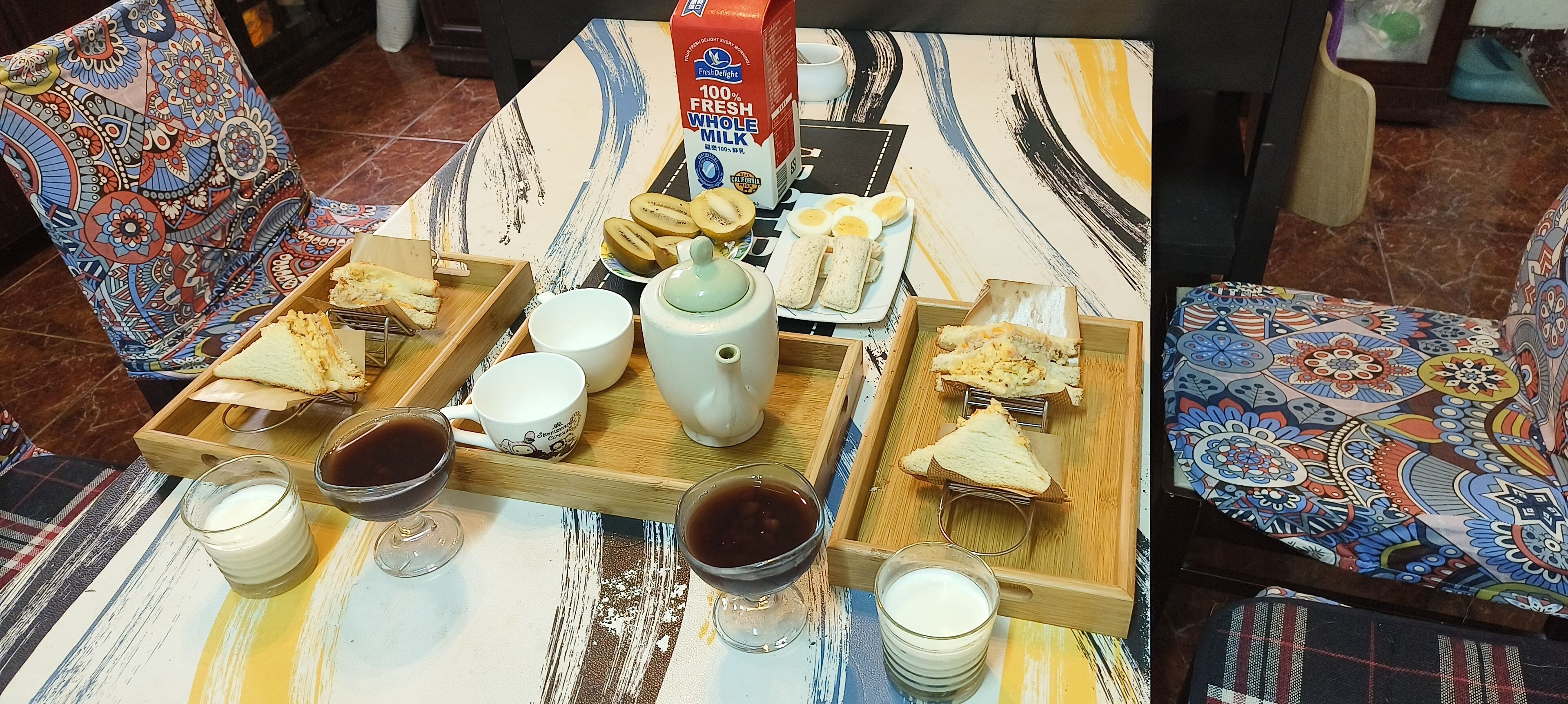 Sudah termasuk sarapan siap masak setiap hari