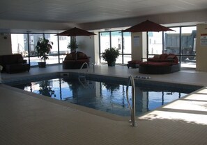 Indoor pool, a heated pool