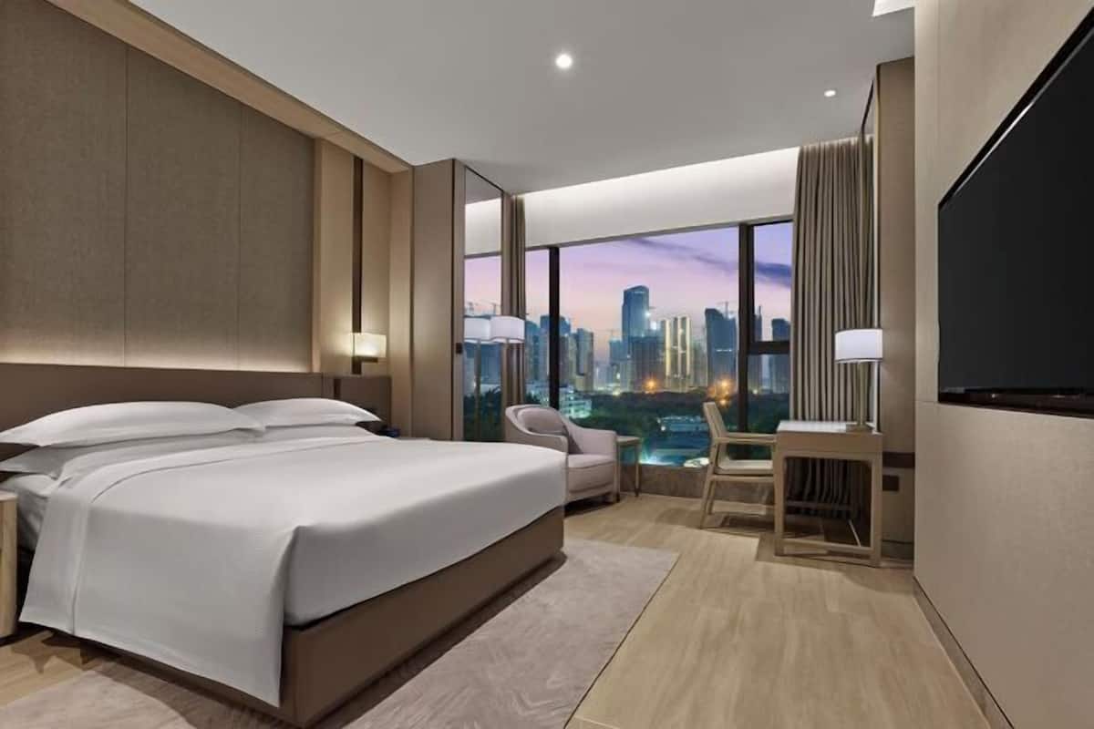 1 habitación, minibar, caja de seguridad en la habitación y escritorio