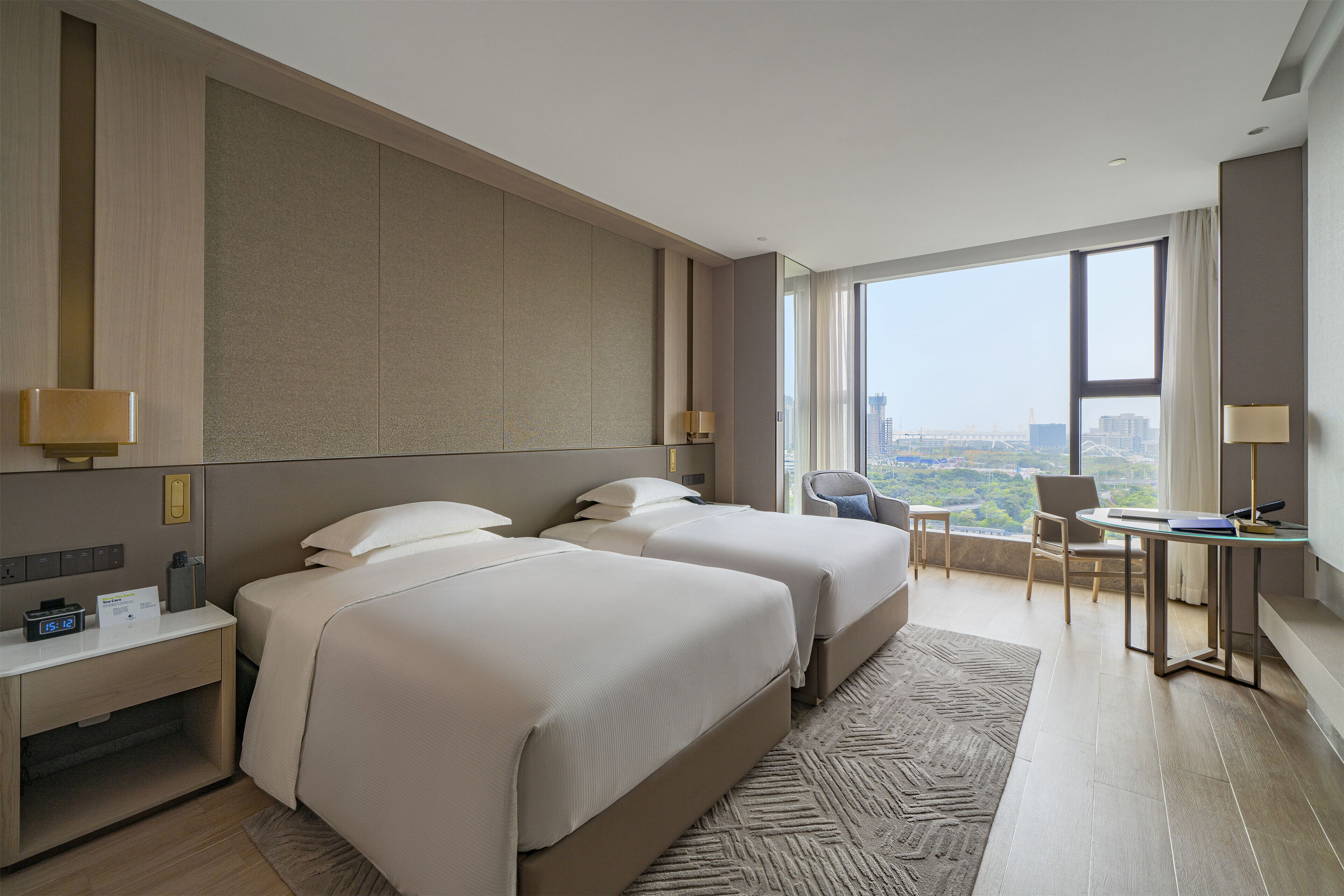 Minibar, in-room safe, desk, blackout curtains