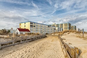 Exterior - Family-friendly oceanfront condo w/private balcony, free WiFi & outdoor shower (Ocean City)