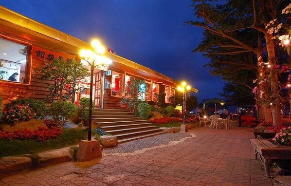Front of property - evening/night