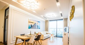 Superior Apartment, 1 Bedroom | Living area - 22HOUSING Apartment Vinhomes Metropolis (Hanoi)