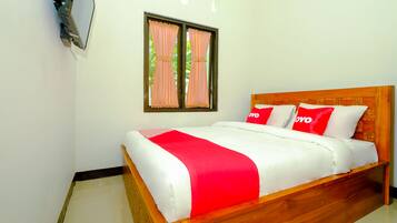 Chambre Double Standard | Bureau, Wi-Fi gratuit, draps fournis