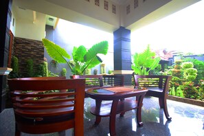 Sitteområde i lobbyen