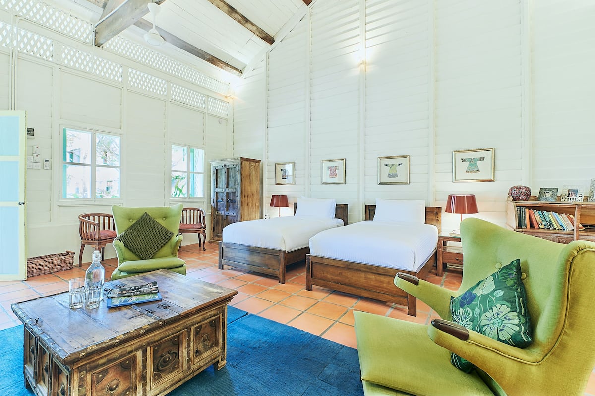 Twin Bedroom Suite with Private Garden - Estate House 3 | 1 bedroom, minibar, in-room safe, blackout drapes