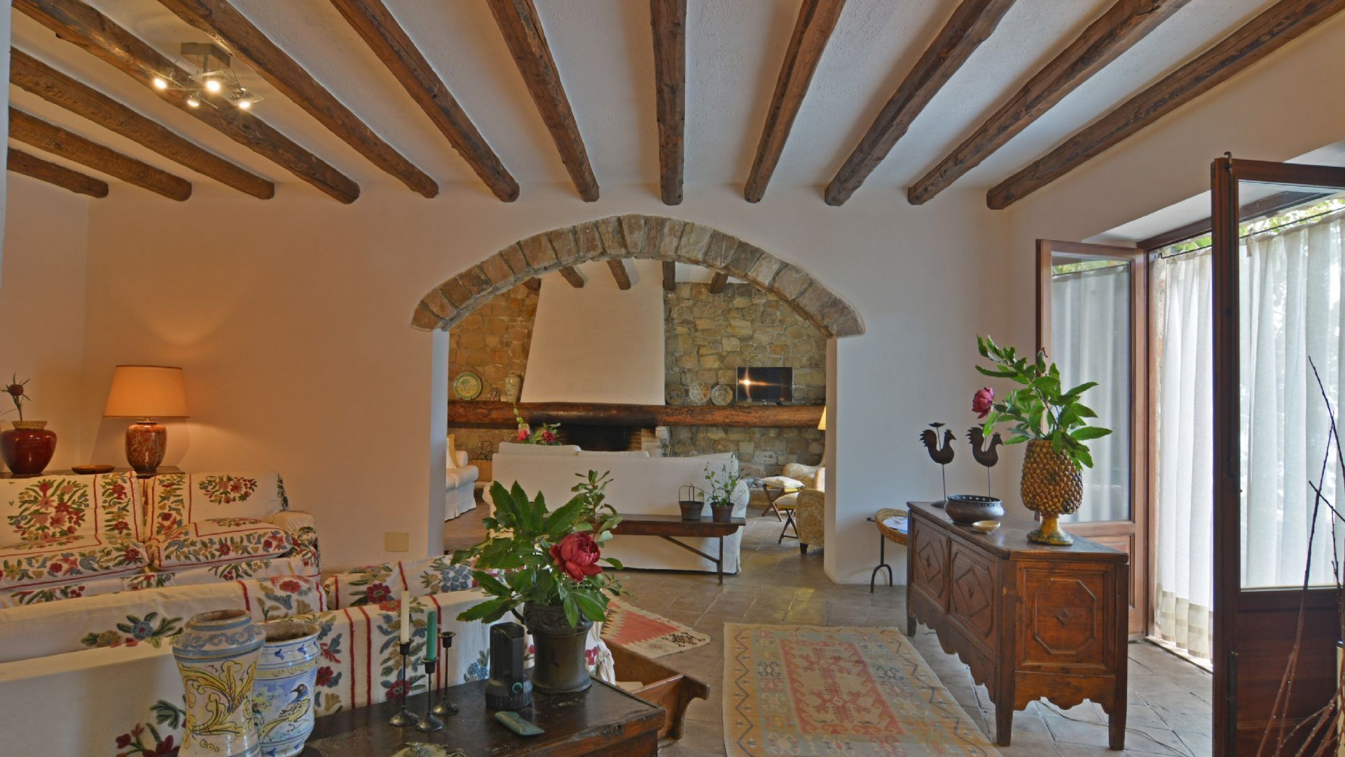 Cottage | Living area | LCD TV