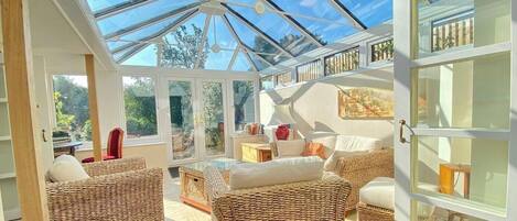 Televisión LCD, chimenea