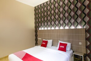 Kamar Double Standar | Wi-Fi gratis dan seprai linen