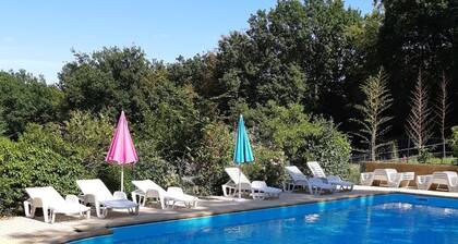 Studio in Dordogne for 2 people with Terrace + pool near Sarlat