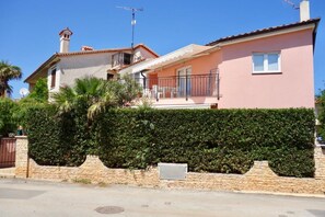 Fassade der Unterkunft