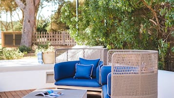 Deluxe Double Room, Private Pool, Corner | Terrace/patio