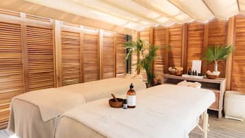 Tratamentos corporais, aromaterapia, massagens musculares profundas
