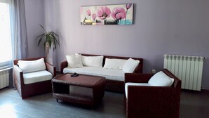 Appartement | 2 slaapkamers, een strijkplank/strijkijzer, gratis wifi, beddengoed
