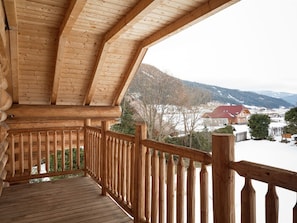 Balcony - Large Holiday Home in Mauterndorf/salzburgerland Near ski Area With Sauna (Mauterndorf)