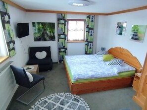 Departamento | 1 habitación, muebles diferentes y ropa de cama 