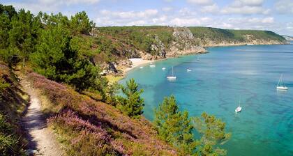 Gite avec piscine a proximite des plages,bretagne