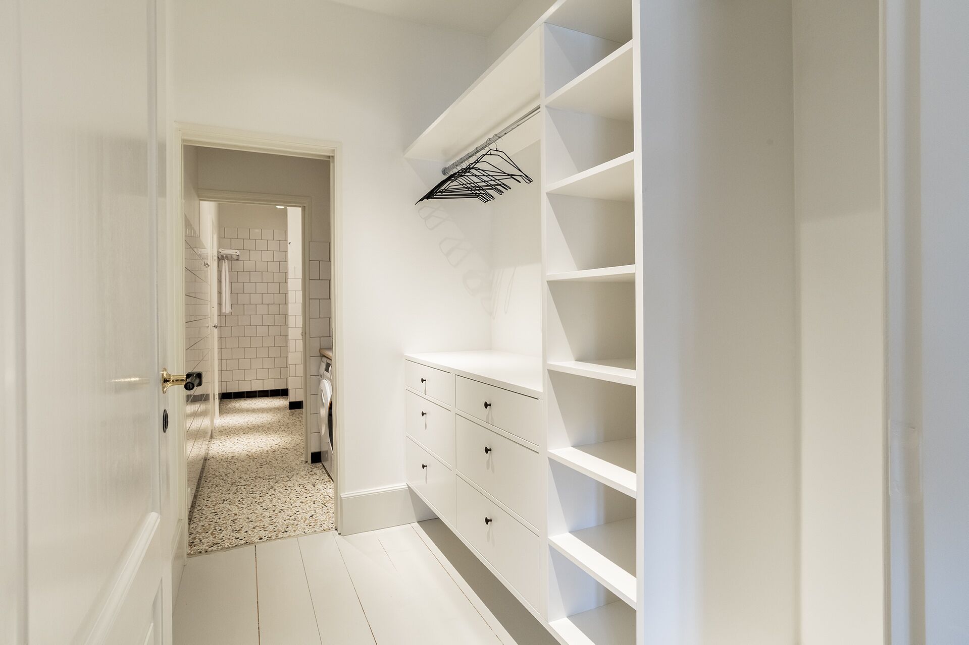 lejlighed 1 dobbeltseng med køkken | bathroom | shower, rainfall showerhead, free toiletries, hair dryer