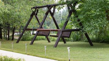 Udendørs legeområde for børn