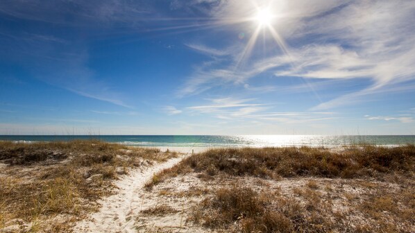 Beach nearby