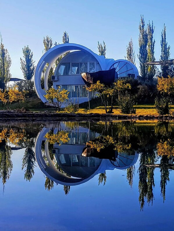 時尚小屋, 2 間臥室, 山景 | 獨特設計、隔音、免費 Wi-Fi、床單