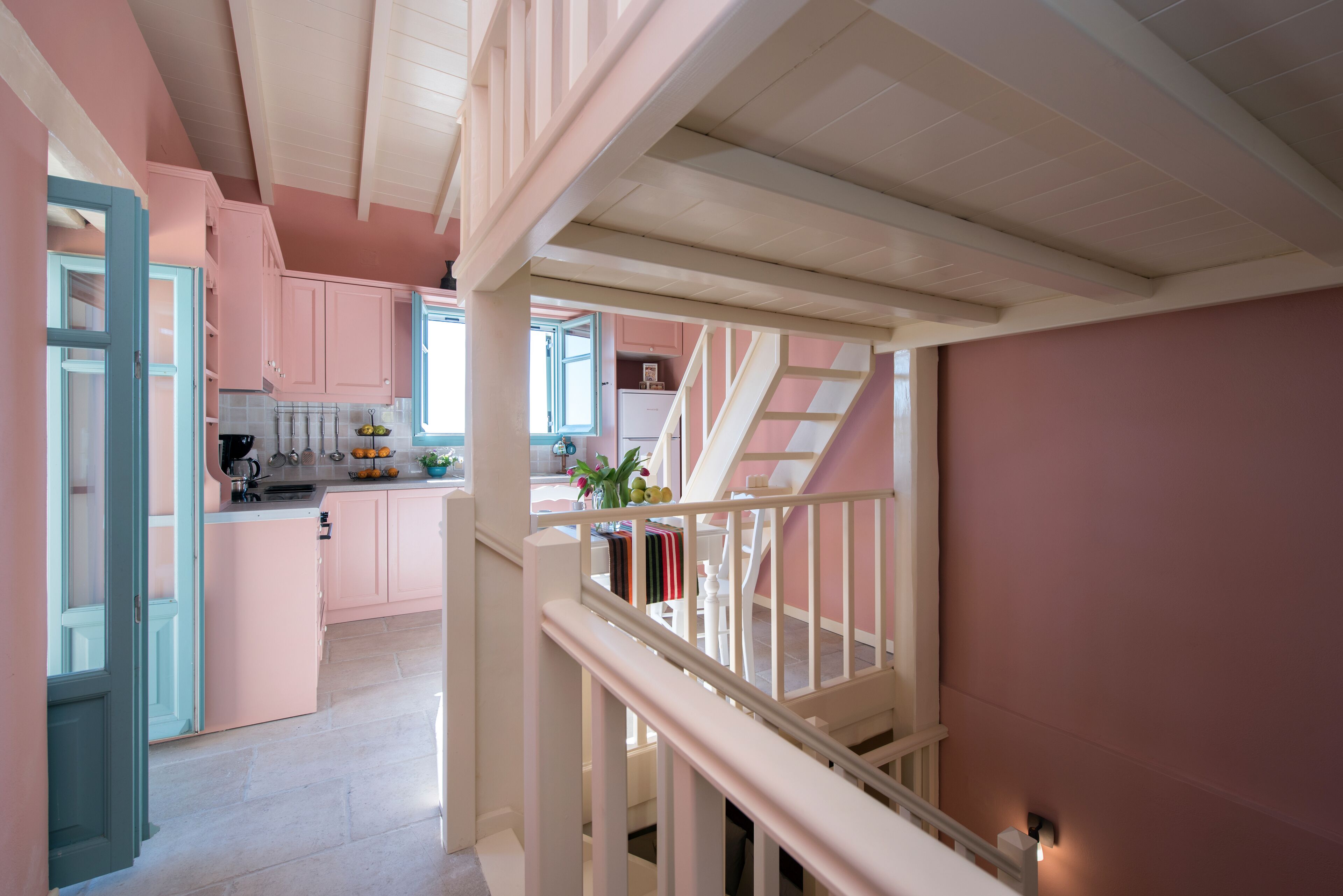 Appartement, 2 slaapkamers | Privékeuken | Een koelkast, een oven, een kookplaat, een vaatwasser