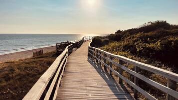 Vlak bij het strand, strandlakens