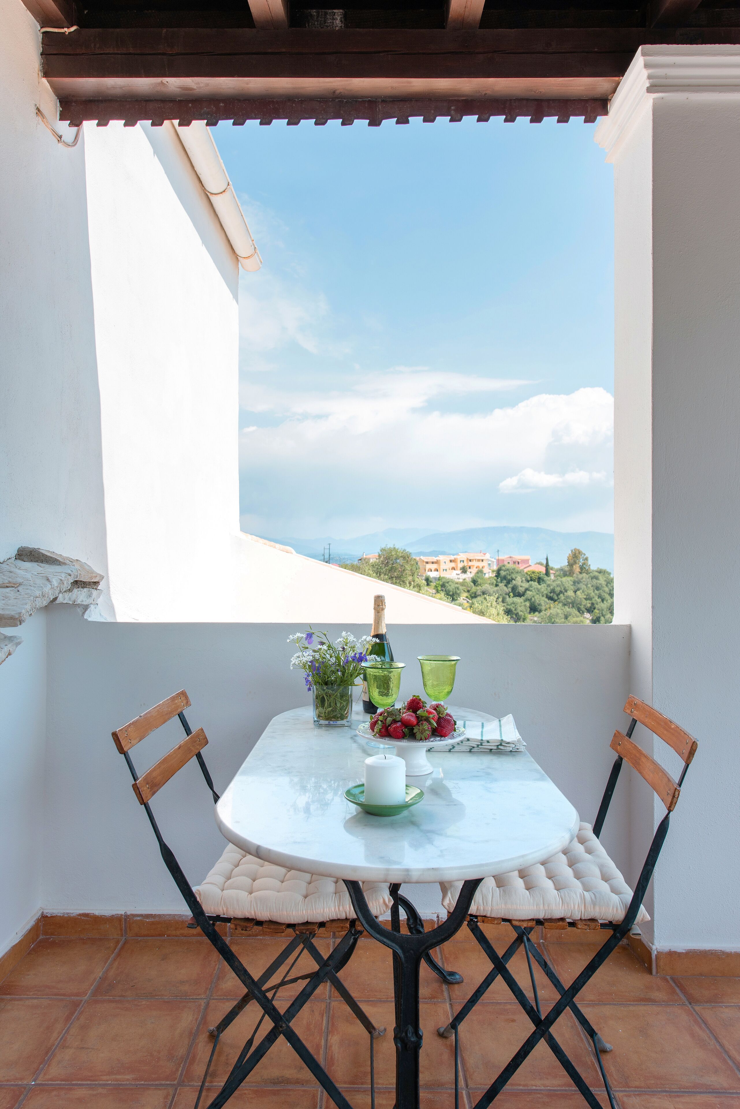 Photo - Villa Rose above Agni with amazing views