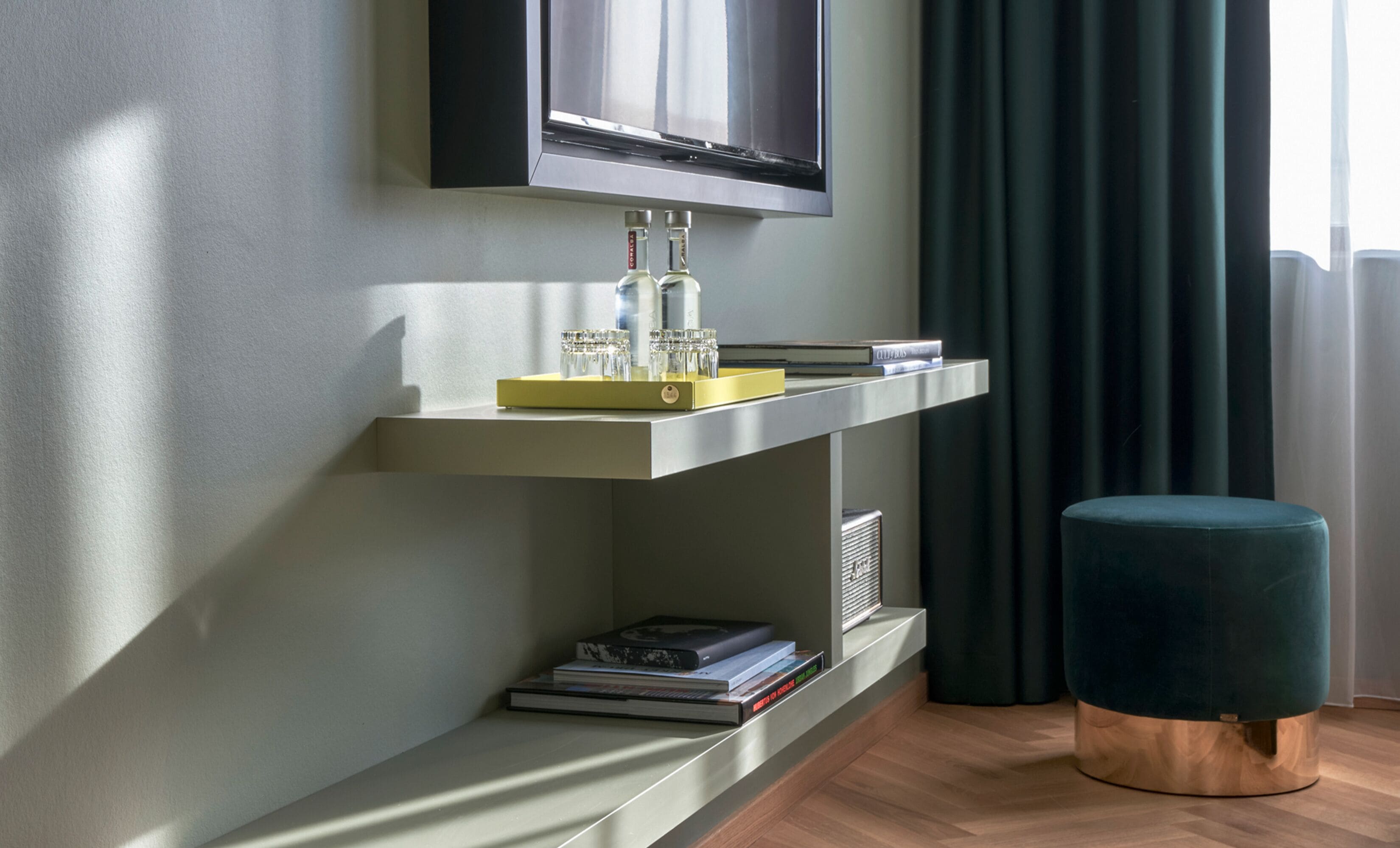 premium room, 2 single beds, non smoking | in-room safe, desk, soundproofing, free wifi