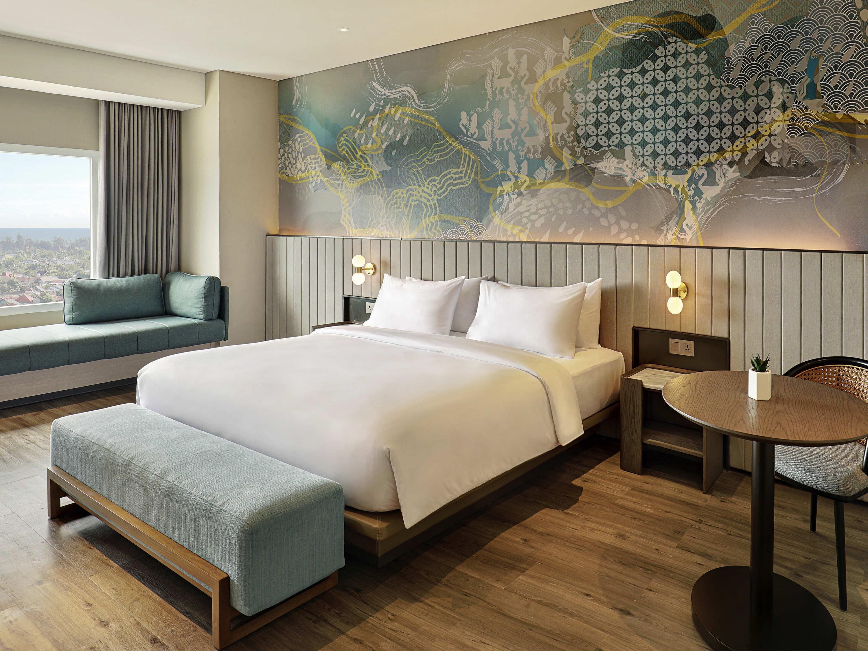 Executive-dobbeltværelse - 1 dobbeltseng | Premium-sengetøj, senge med topmadrasser, minibar, pengeskab på værelset