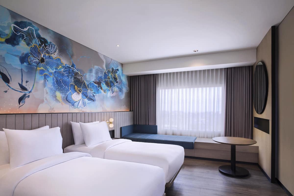 Rom – superior, 2 enkeltsenger | Sengetøy av topp kvalitet, senger med overmadrass og minibar