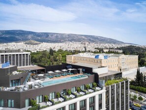 Rooftop bar, pool views, open daily - Athens Capital Center Hotel-MGallery Collection (Athens)